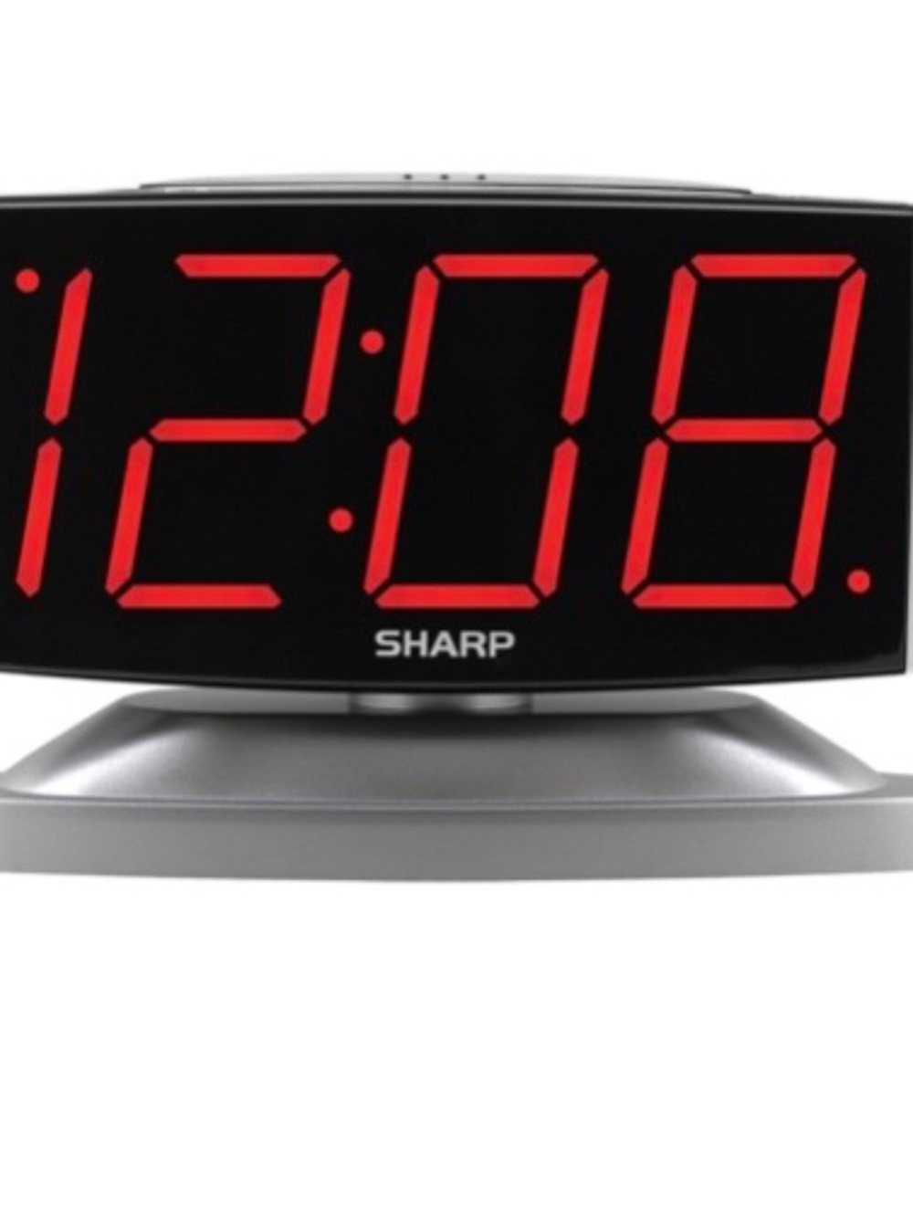 Digital Alarm Clock - Red LED Display